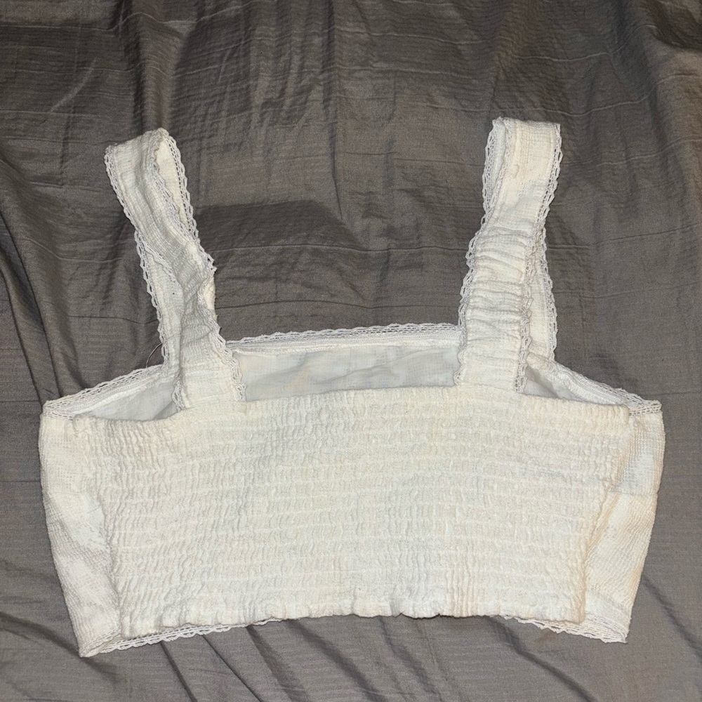 American eagle white lace top - Picture 5 of 5
